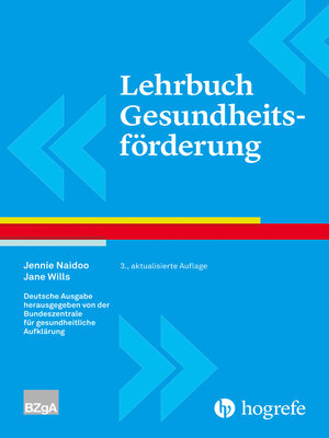 cover image of Lehrbuch Gesundheitsförderung